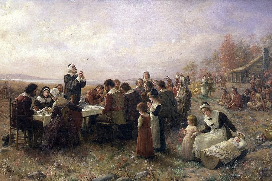 The-First-Thanksgiving-at-Plymouth-Jennie-A.-Brownscombe-1914.jpg