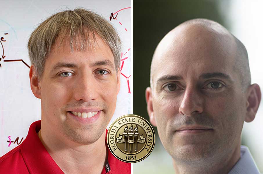 Ken Hanson, left, and Eugene DePrince, right