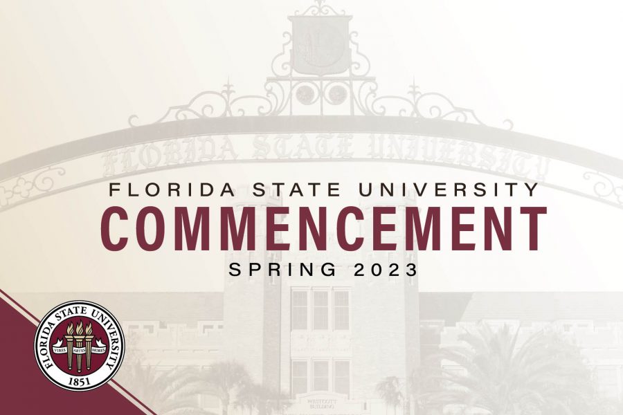 FSU commencement graphic