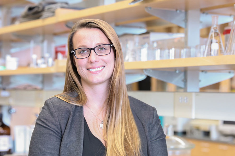 Lea Nienhaus is an assistant professor of chemistry at Florida State University.