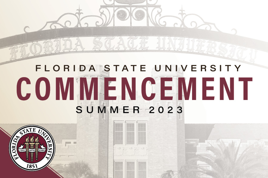FSU commencement graphic
