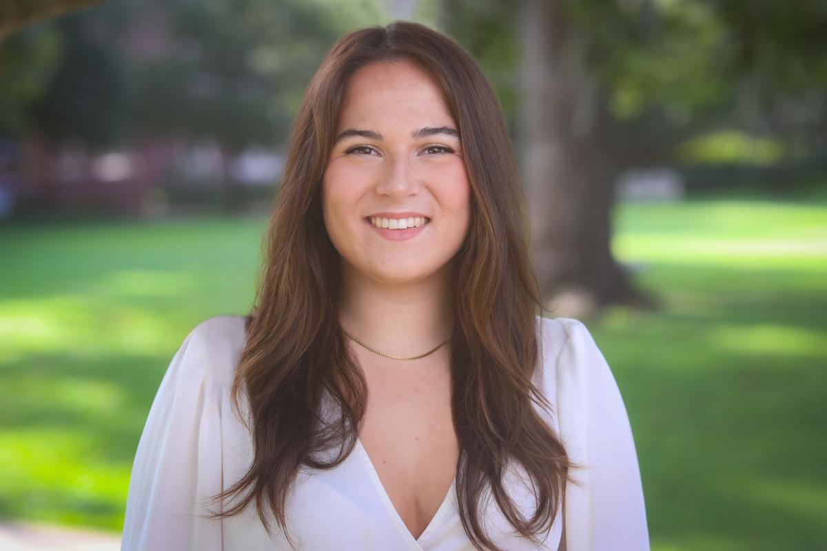 Katherine Henning, a student in the Department of Earth, Ocean and Atmospheric Science.