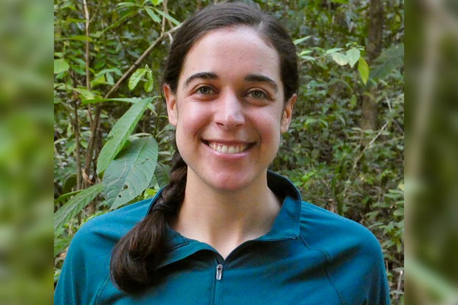 Pearl Rivers, a doctoral student pursuing a degree in biological science.