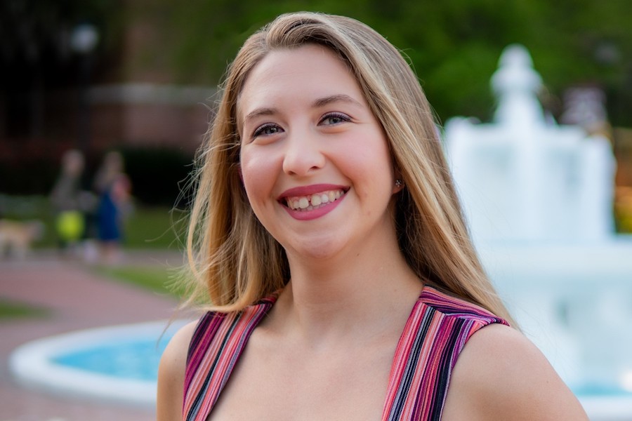 Alessandra Mazzocchi, an alumna of the Department of Modern Languages and Linguistics.