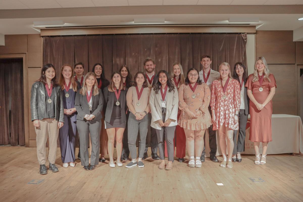 2024 Garnet and Gold Scholar Society inductees.