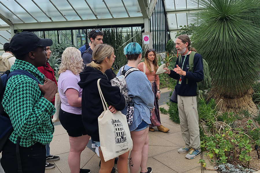 Scenes from the 2022 and 2023 Biology in London program. Courtesy photos.