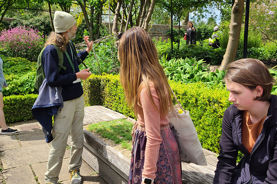 Scenes from the 2022 and 2023 Biology in London program. Courtesy photos.