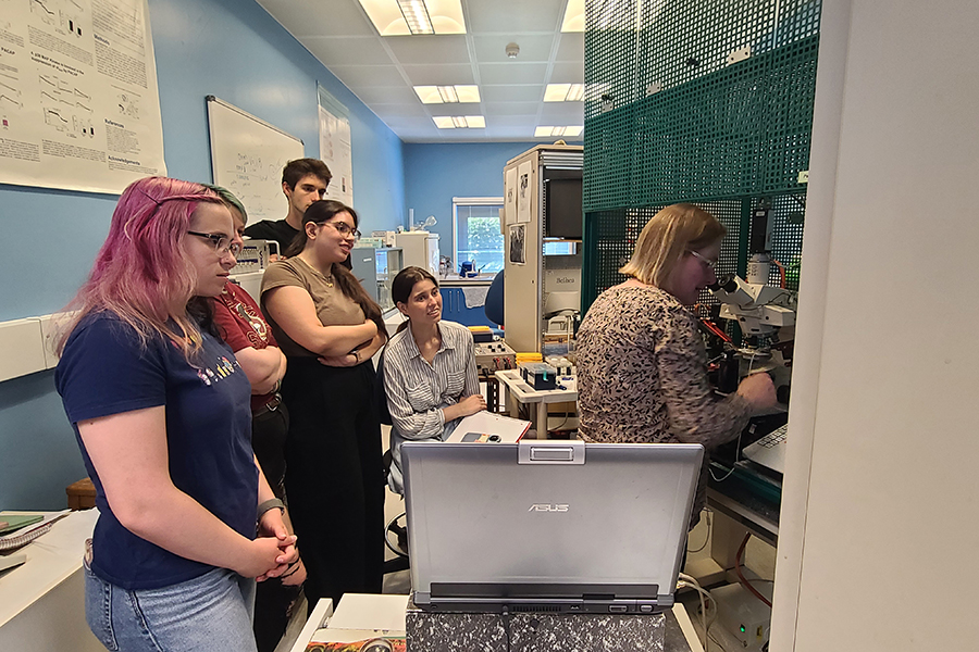 Scenes from the 2022 and 2023 Biology in London program. Courtesy photos.