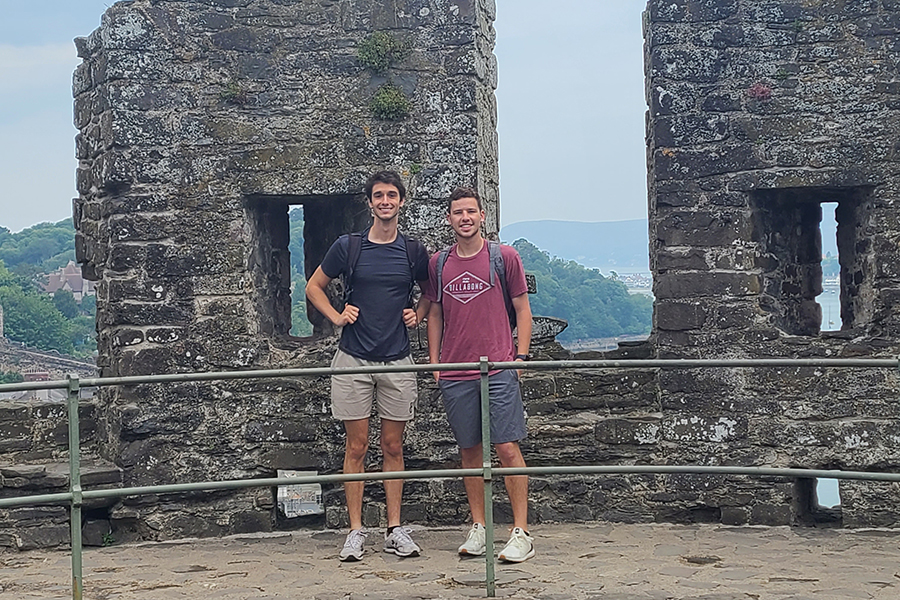 Scenes from the 2022 and 2023 Biology in London program. Courtesy photos.