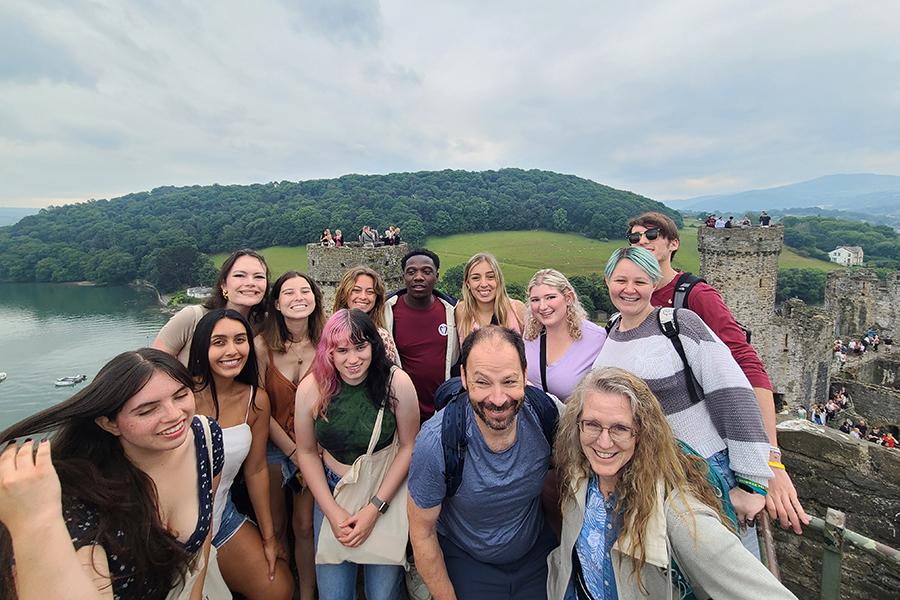Scenes from the 2022 and 2023 Biology in London program. Courtesy photos.