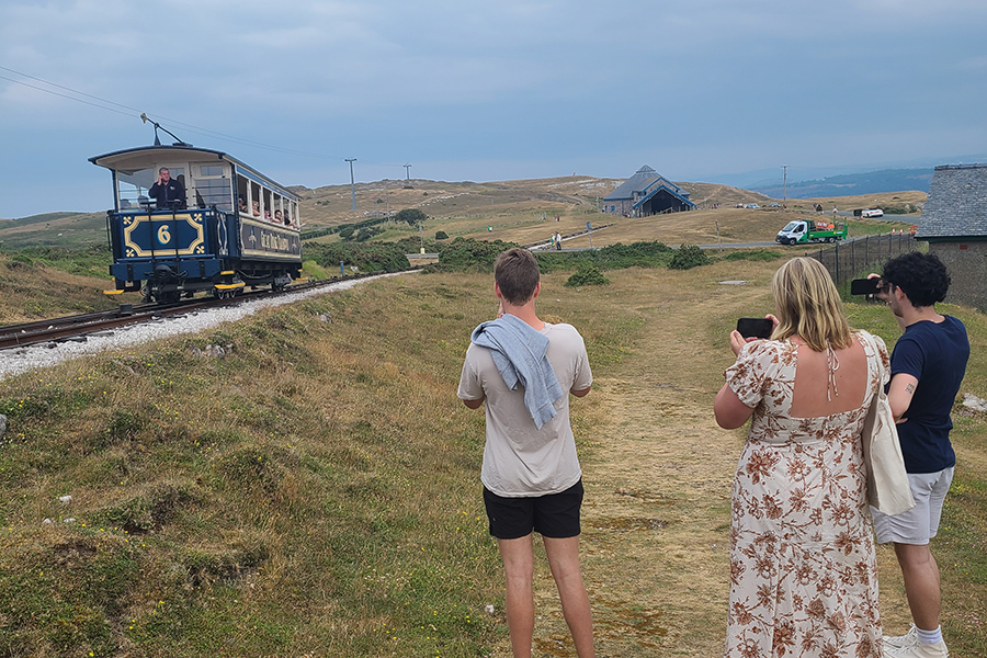 Scenes from the 2022 and 2023 Biology in London program. Courtesy photos.