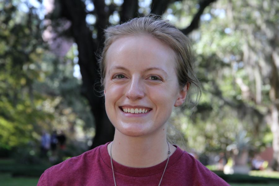 Neuroscience doctoral student Danielle Cushing. Photo by Hannah Fulk.