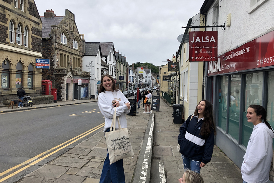 Scenes from the 2022 and 2023 Biology in London program. Courtesy photos.