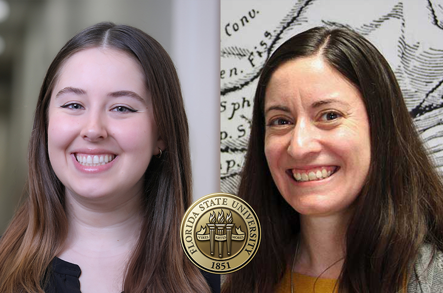 (From L) Research technician Ally Dworetsky and FSU Associate Professor of Psychology and Neuroscience Caterina Gratton.