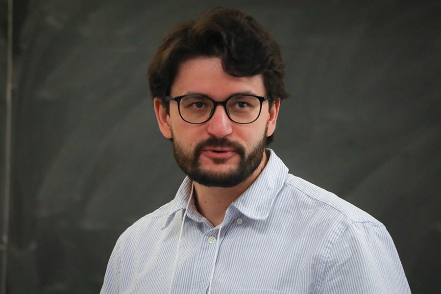 Participants attend the Second Joint Alabama-Florida Conference on Differential Equations, Dynamical Systems and Applications.