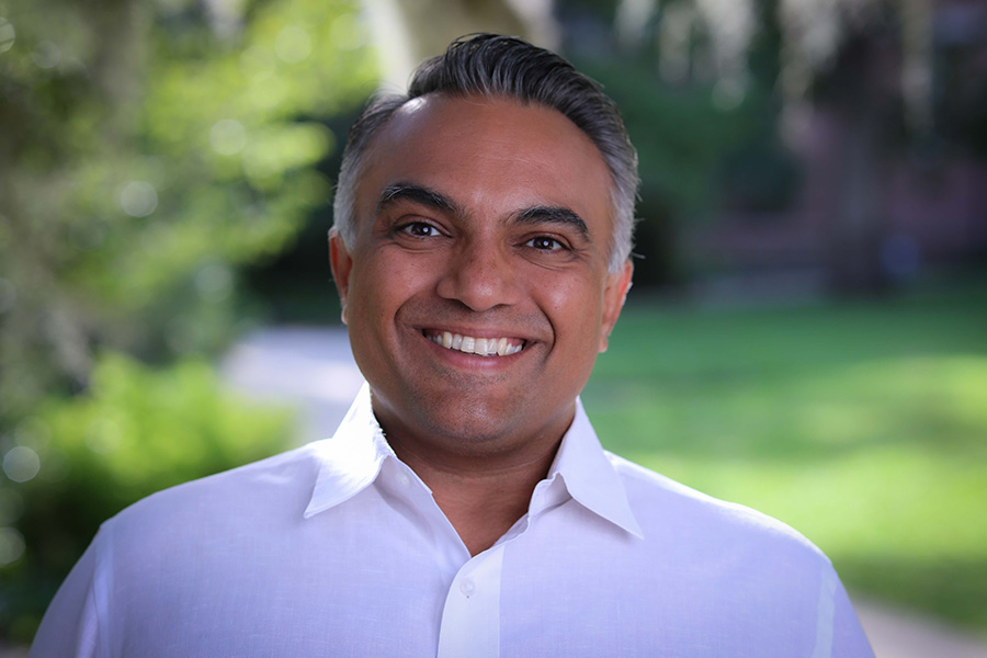 Jayur Madhusudan Mehta, assistant professor in the Department of Anthropology and a faculty affiliate of FSU’s Native American and Indigenous Studies Center, is part of a team that received $1.5 million in funding to study submerged precontact archaeological sites in the Gulf of Mexico. (Devin Bittner)