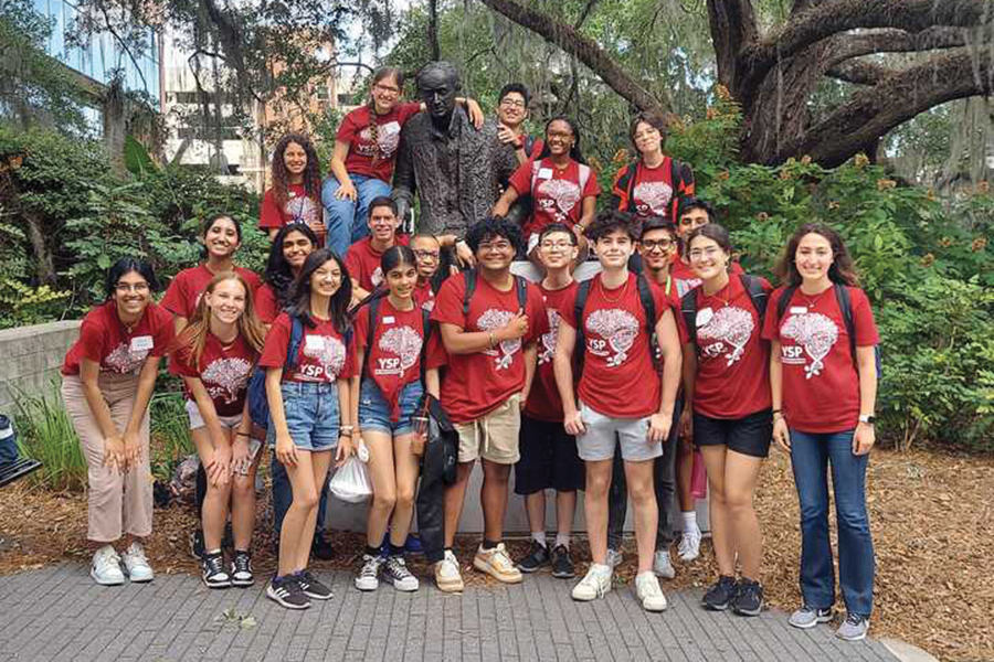 Young Scholars Program students on campus. Courtesy photo.
