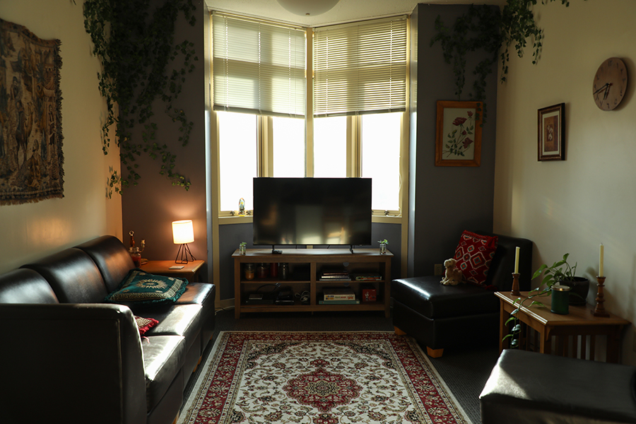 Interior of one of the dorms in the FSU Arabic Language House in Ragans Hall. Photo by Devin Bittner.