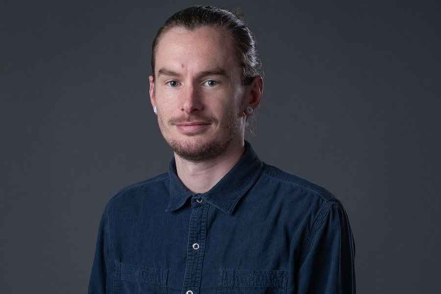 David Robinson, an alumnus of the Department of Scientific Computing. Photo by Los Alamos National Laboratory.