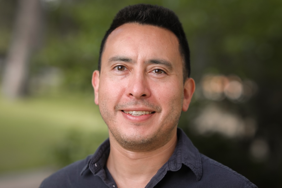 Matthew Mewhinney is an associate professor of Japanese, the Japanese Program coordinator, and the undergraduate advisor for Japanese in the Department of Modern Languages and Linguistics. Photo by Devin Bittner.