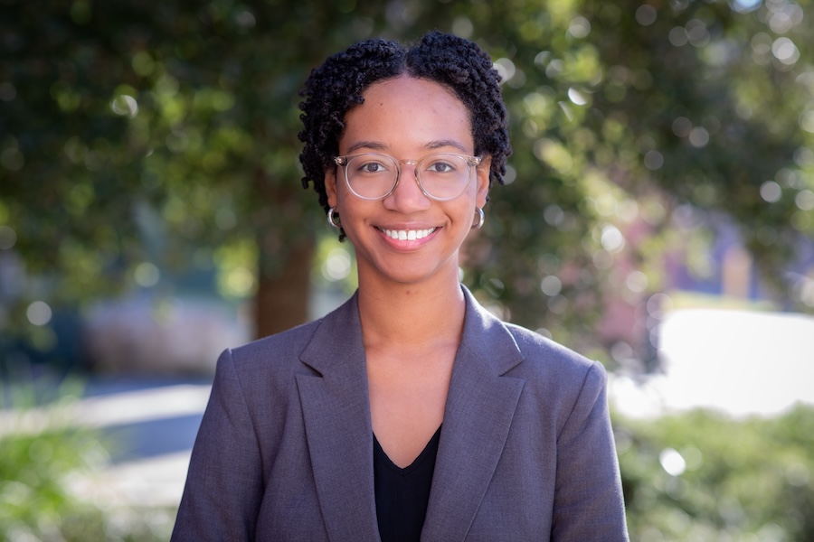 Cameron Glymph is a junior pursuing double majors in editing, writing, and media through the Department of English, part of the College of Arts and Sciences, and political science through the College of Social Sciences and Public Policy.