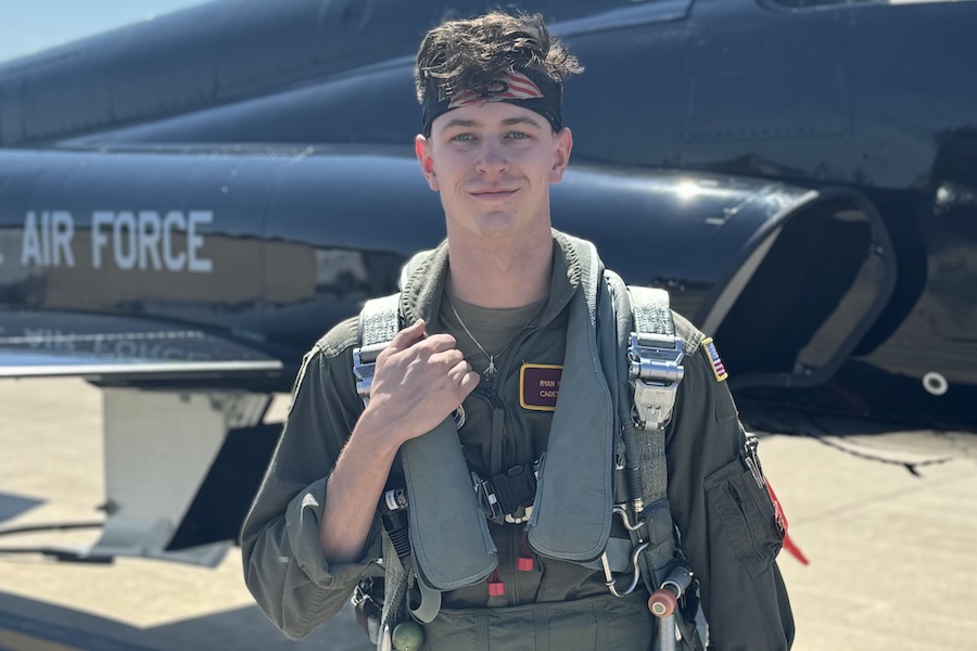 Ryan Bachér, a senior at Florida State University pursuing a cyber criminology degree.