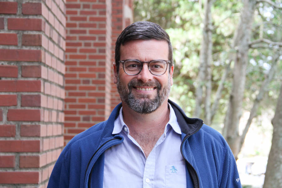 Jack Justus, a professor in the Department of Philosophy. Photo by Devin Bittner.