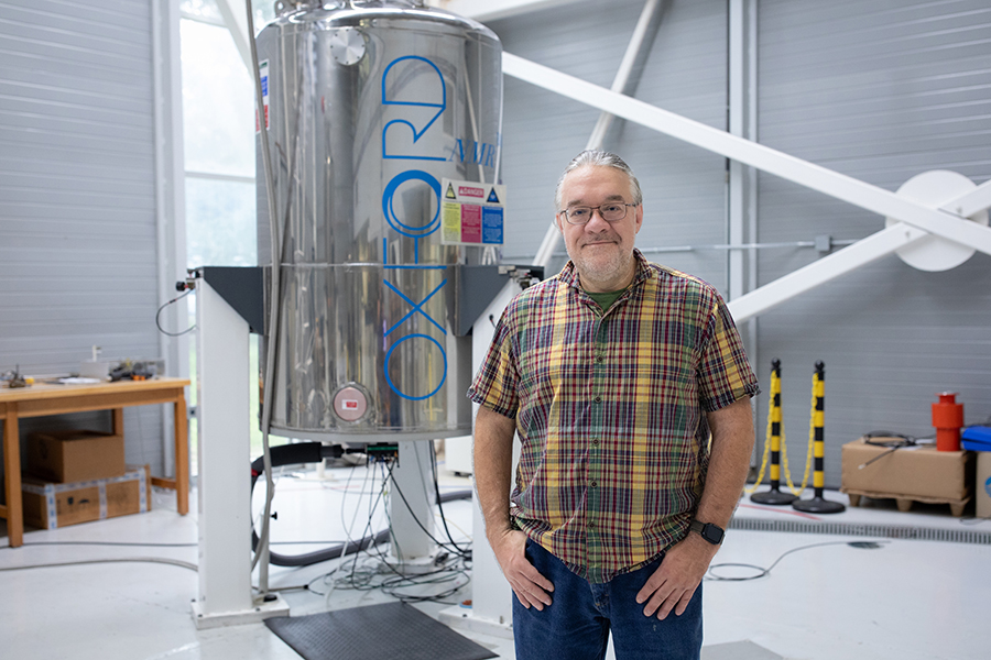 Rob Schurko, director of the Nuclear Magnetic Resonance and Magnetic Resonance Imaging Facility at the FSU-headquartered National High Magnetic Field Laboratory and a professor in the Department of Chemistry and Biochemistry.