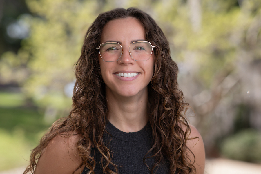 Morgan Robison is a fourth-year doctoral student in clinical psychology through Florida State University’s Department of Psychology. Photo by Devin Bittner.