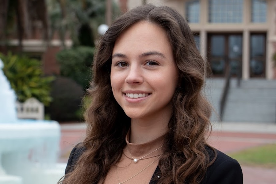 Mia Mantei graduated from Florida State University in May 2024 with a bachelor’s degree in behavioral neuroscience from the Program in Neuroscience, an interdisciplinary program that draws from the Department of Psychology and Department of Biological Science in the College of Arts and Sciences and the Department of Biomedical Sciences in the College of Medicine. Courtesy Photo.