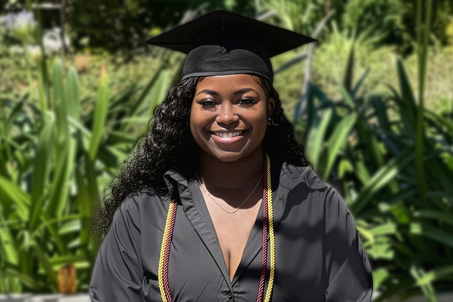 Chris’Shariea Hardy graduated from Florida State University in May 2025 with dual bachelor’s degrees in psychology through the Department of Psychology, part of the College of Arts and Sciences, and human development and family science through the Anne Spencer Daves College of Education, Health, and Human Sciences. Courtsey photo.