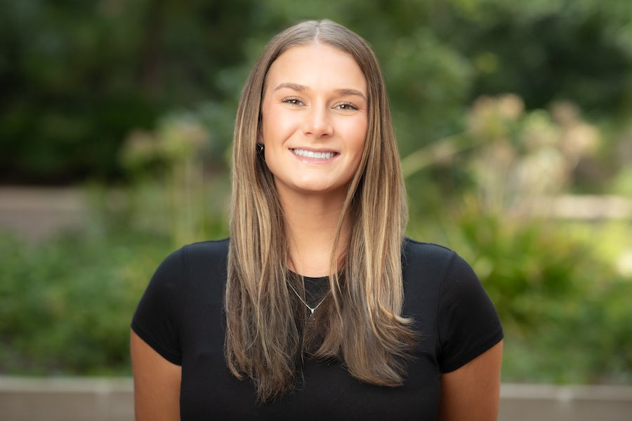 Kylie White is a senior pursuing a degree in psychology through Florida State University’s Department of Psychology. Photo by Devin Bittner.