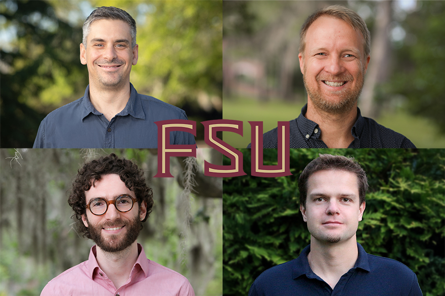 Clockwise from top left: Tom Needham, Martin Bauer, Wojciech Ożański and Jeremy Usatine. 