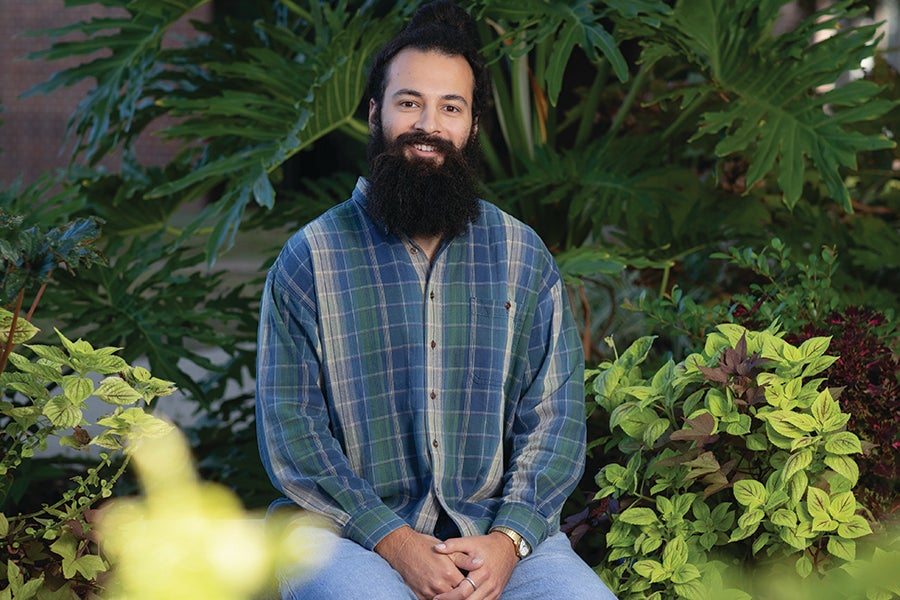 Michael Zahorec, doctoral student.