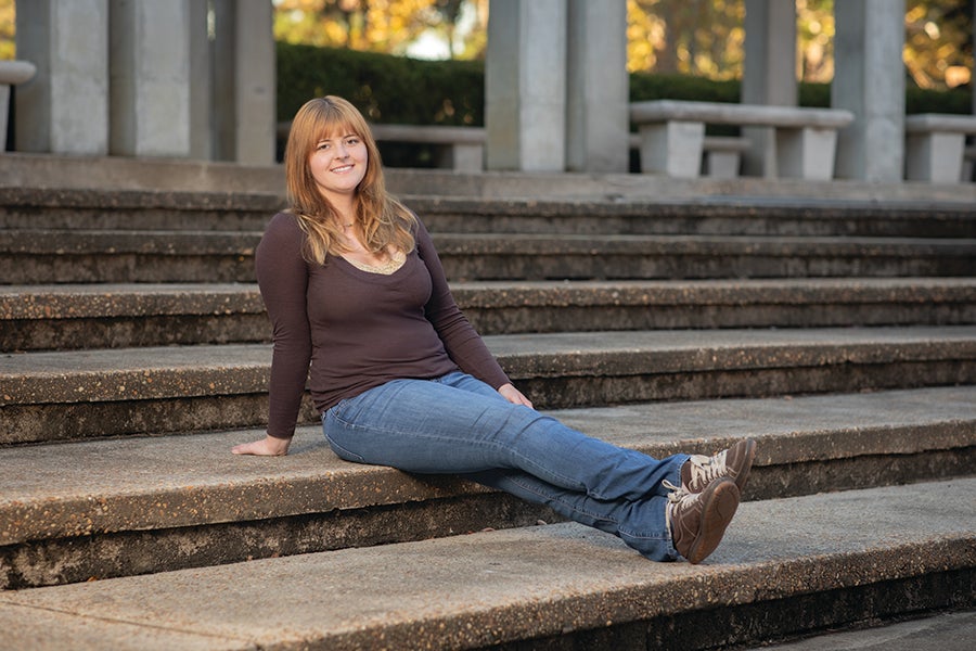 Raven Watkins, undergraduate student.