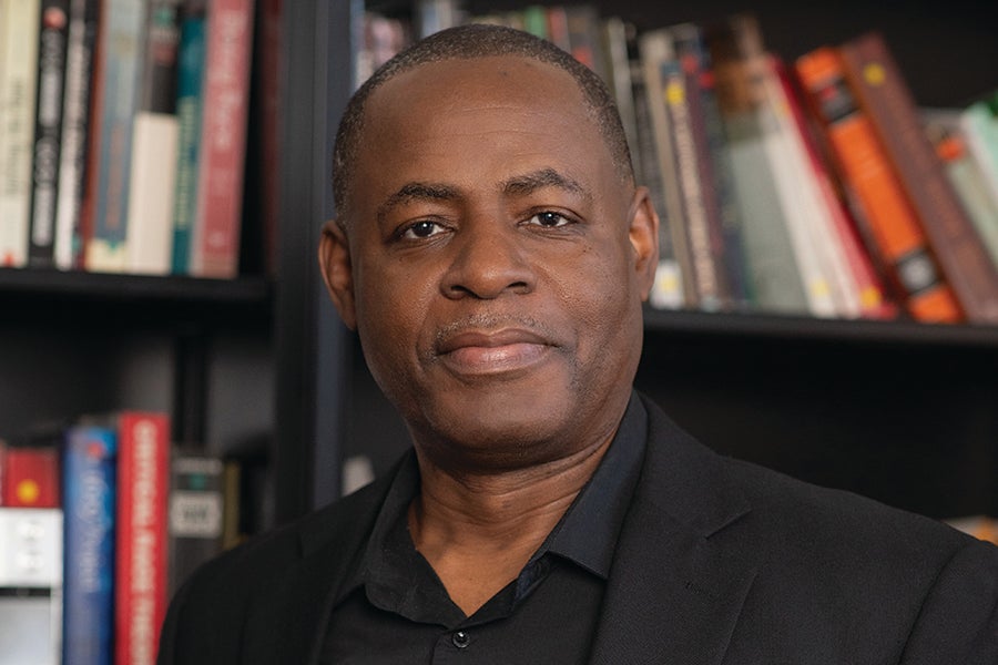 Christopher Okonkwo, professor of English.