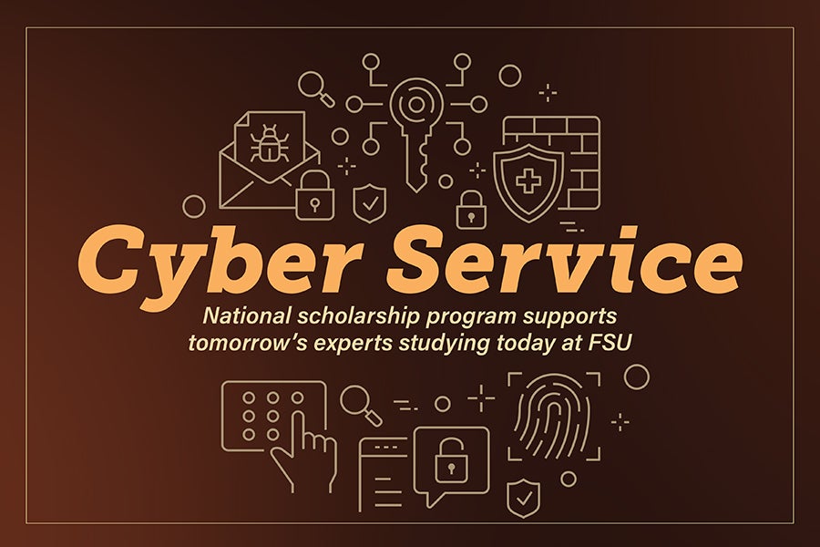 Cyber service graphic.