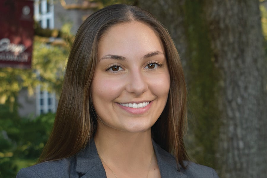 Emma Baudo, SFS program alumna.