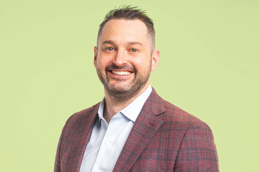 Tim Stutz, Department of English alumnus.