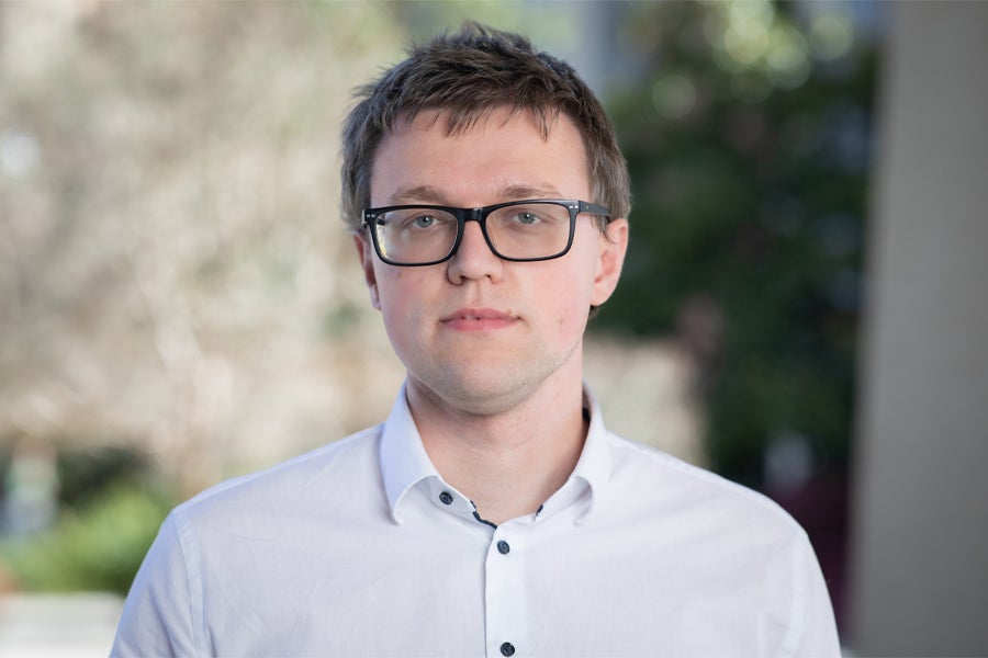 Assistant Professor of Physics Cyprian Lewandowski