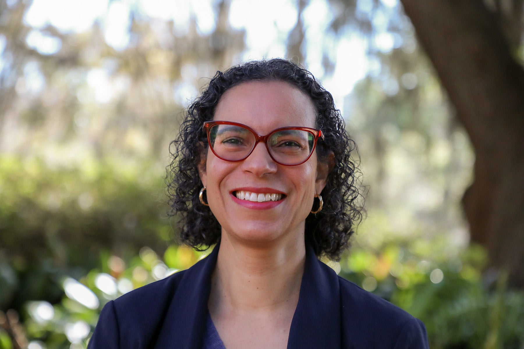 Aimée Boutin is a professor of French in the Department of Modern Languages and Linguistics. (Devin Bittner/FSU College of Arts and Sciences)