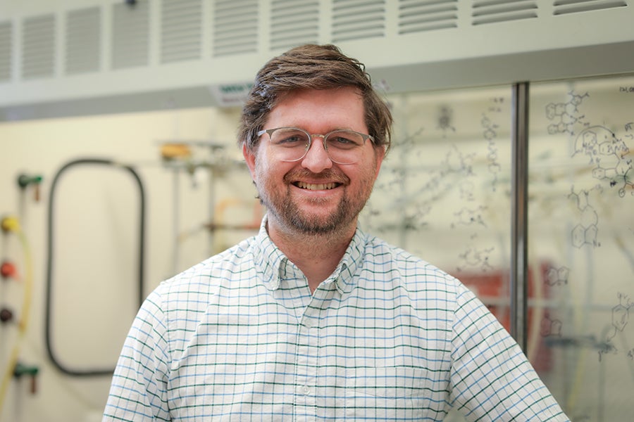 Associate Professor of Chemistry and Biochemistry Joel M. Smith.
