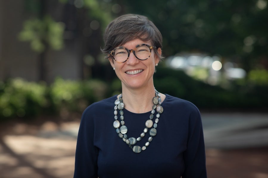 Headshot of Alda Balthrop-Lewis. Photo by Devin Bittner.