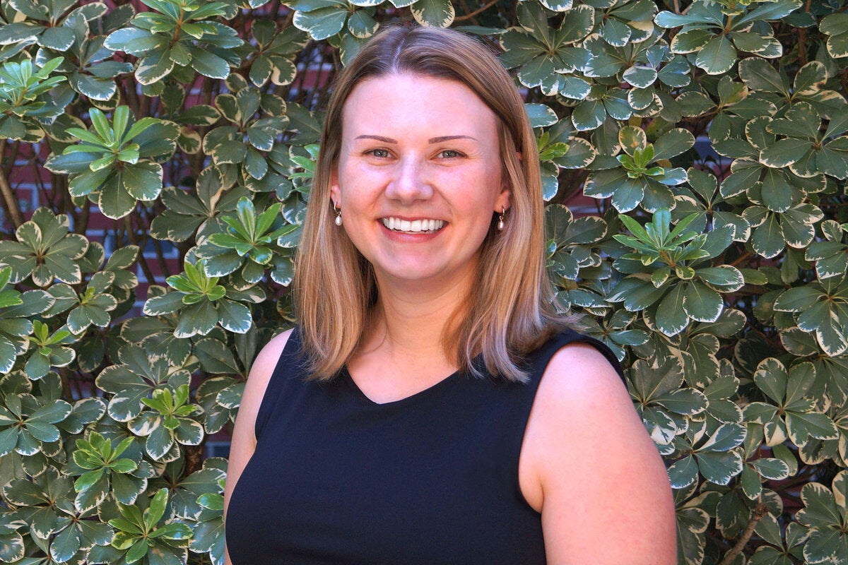 Olivia K. Cook, a College of Arts and Sciences’ Dean’s Postdoctoral Scholar in the Department of Psychology and the Learning Systems Institute