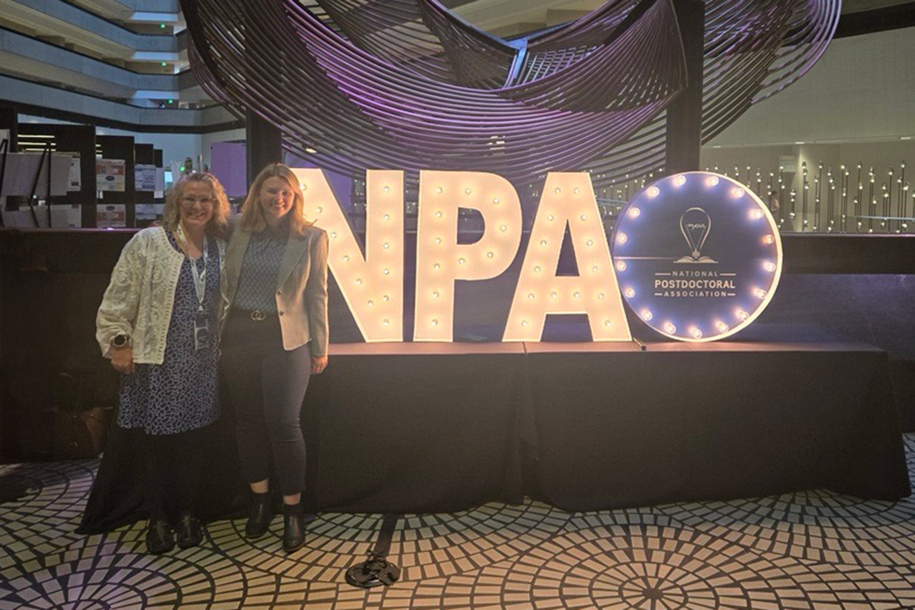 The award recognizes a postdoc who has advanced the postdoctoral community in an exceptional manner beyond their work duties.