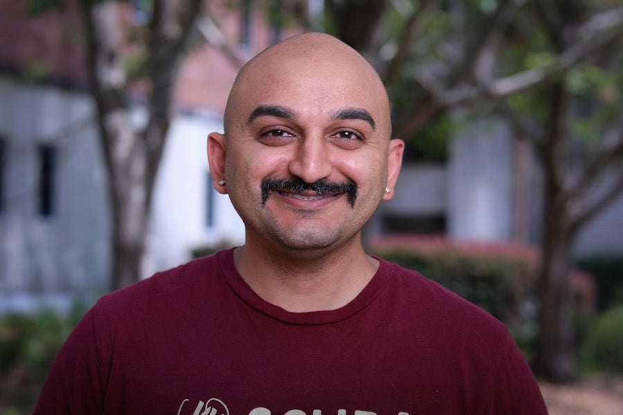 Headshot of Bhargav Karamched. Photo credit to Devin Bittner.