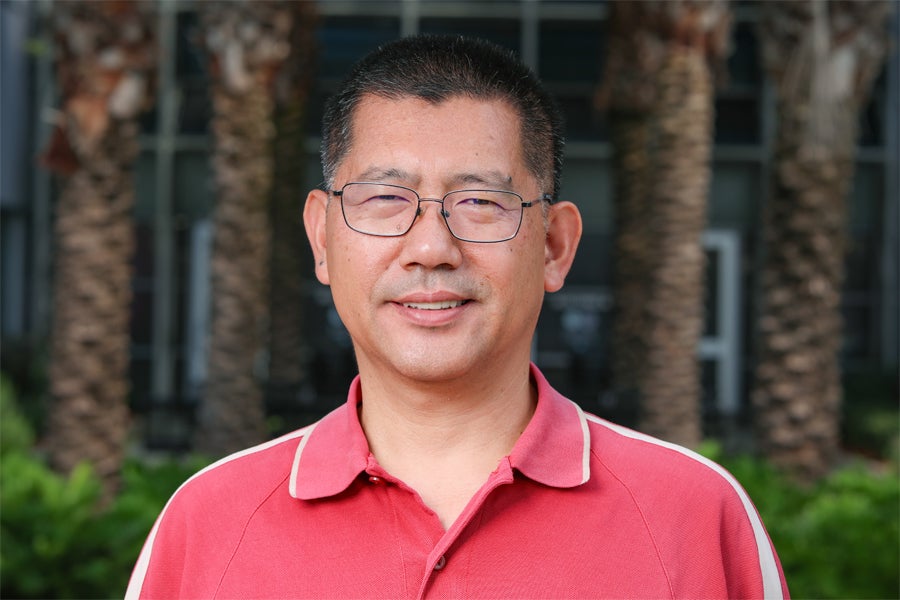 Ming Ye, a professor in the Department of Earth, Ocean and Atmospheric Science.
