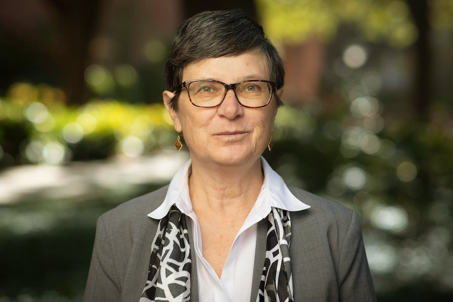 Suzanne Sinke's headshot. Photo by Devin Bittner.