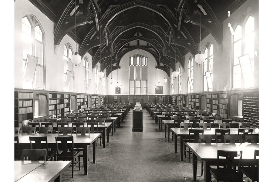 A look inside Dodd Hall. Courtesy FSU Libraries Special Collections and Archives.