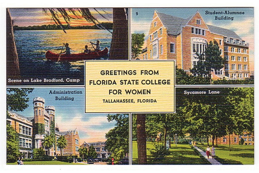 Views from FSCW, courtesy FSU Libraries Special Collections and Archives.